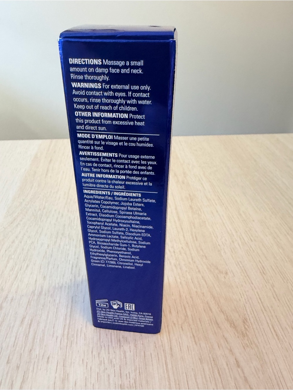 ZO Skin Health New & Sealed Exfoliating Cleanser Normal to Oily Skin 2fl oz - Picture 7 of 7